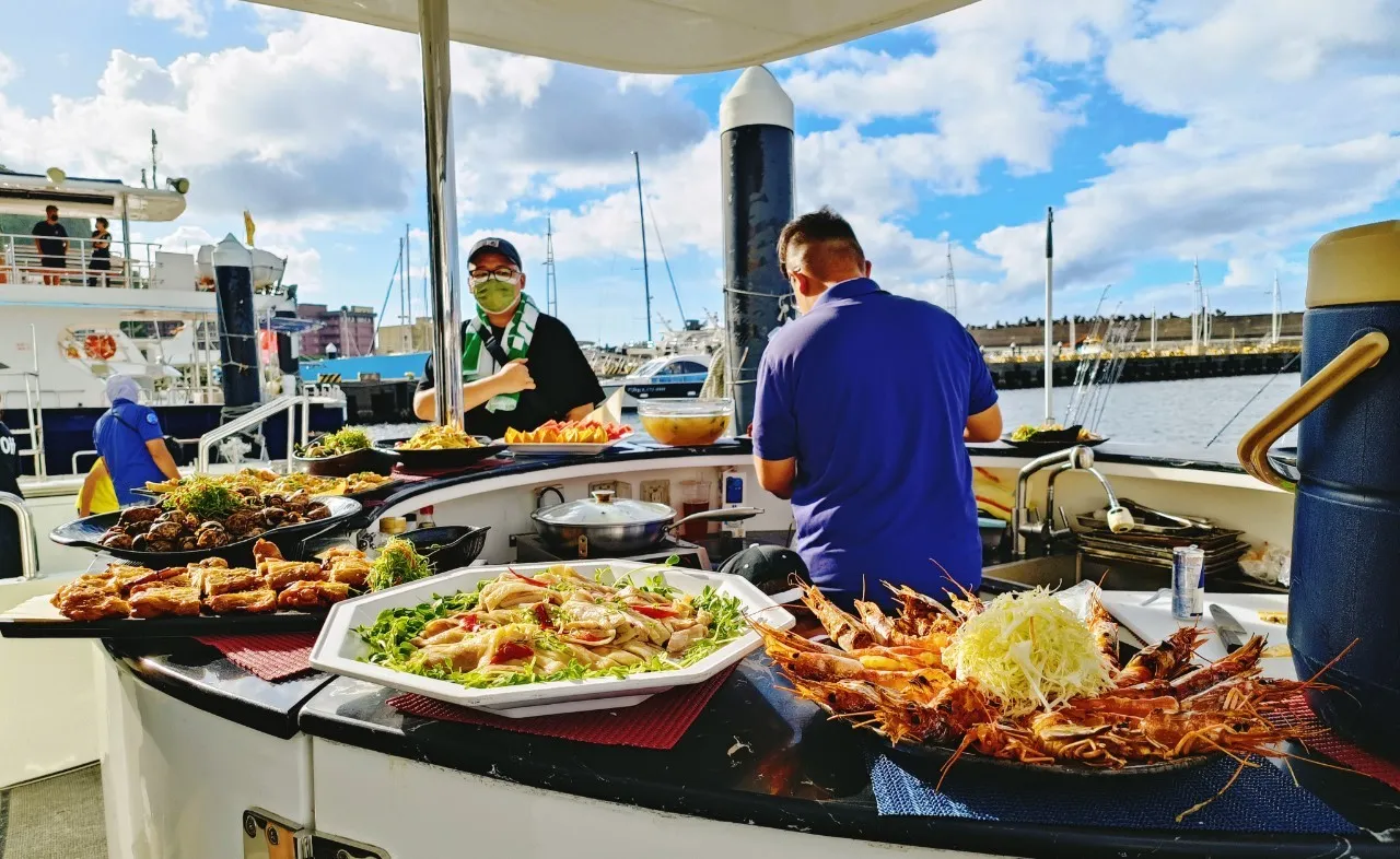 船上私廚料理與海鮮 BBQ
